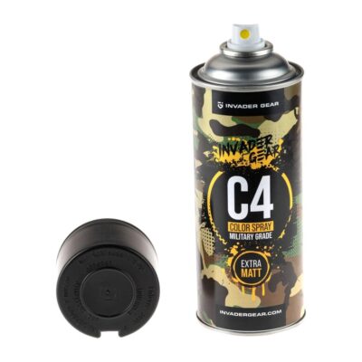 Alternative view of Invader Gear C4 Mil Grade Color Spray RAL9021