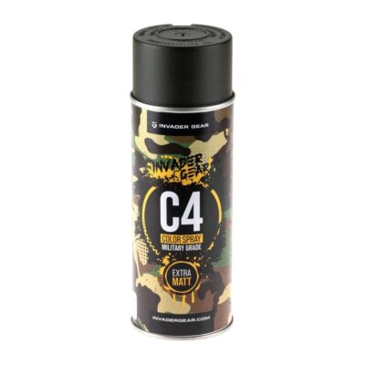 Invader Gear C4 Mil Grade Color Spray Olive Drab