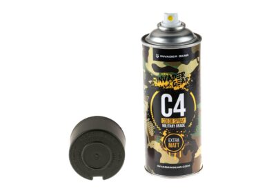 Invader Gear C4 Mil Grade Color Spray Olive Drab - obrazek 2