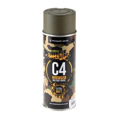 Invader Gear C4 Mil Grade Color Spray RAL6040
