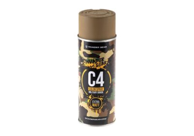 Invader Gear C4 Mil Grade Color Spray RAL8000