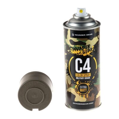 Alternative view of Invader Gear C4 Mil Grade Color Spray RAL7013