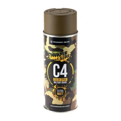 Invader Gear C4 Mil Grade Color Spray Coyote Brown