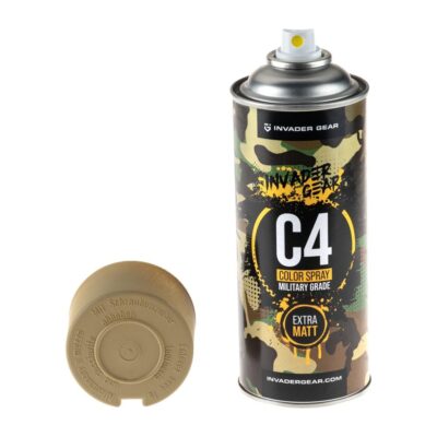 Alternative view of Invader Gear C4 Mil Grade Color Spray RAL1040