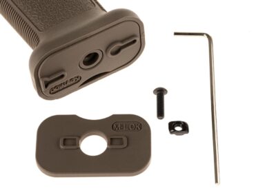 MP Vertical Canted Grip for KeyMod and M-LOK Dark Earth - obrazek 5