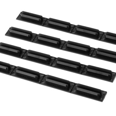 Alternative view of MP M-LOK Wedgelok Rail Covers Set 4pcs Black