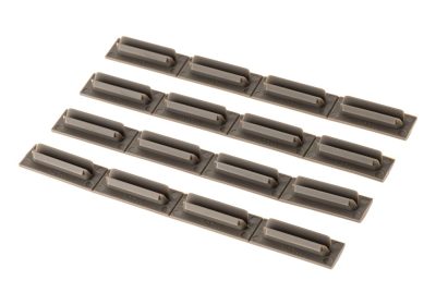 MP M-LOK Wedgelok Rail Covers Set 4pcs Dark Earth - obrazek 2