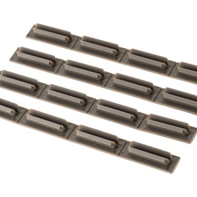 Alternative view of MP M-LOK Wedgelok Rail Covers Set 4pcs Dark Earth