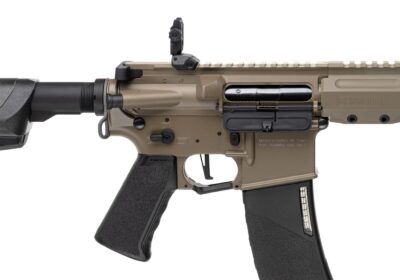 Krytac Barrett REC7 MK3 SBR S-AEG Dark Earth - obrazek 3