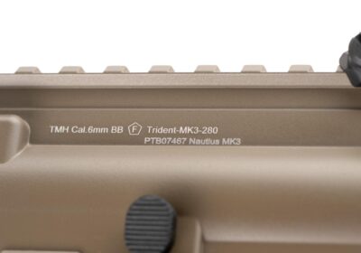 Krytac Barrett REC7 MK3 SBR S-AEG Dark Earth - obrazek 7