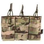 Invader Gear 5.56 Triple Direct Action Mag Pouch Multicam