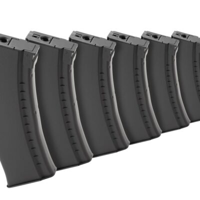 Kalashnikov Magazine AK47 Hicap 500rds 6pcs Set Black