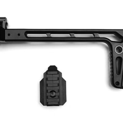 PTS Syndicate PTS EP Folding Stock with Stock Adaptor Black