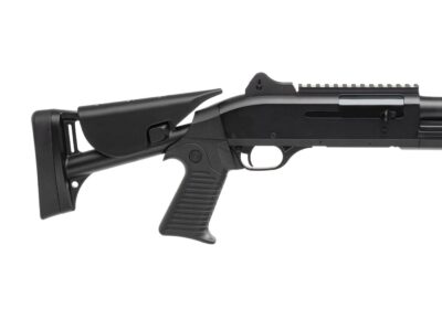Cyma CM373M 3-Shot Shotgun Metal Version Black - obrazek 3