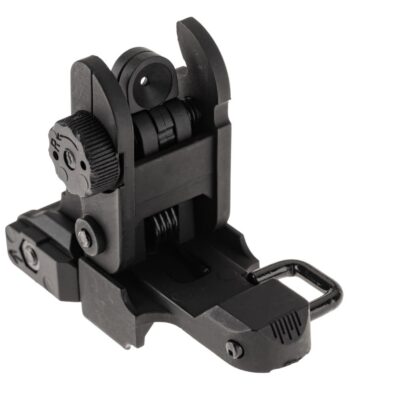 Alternative view of Pirate Arms M4SS Polymer Foldable Rear Sight Black