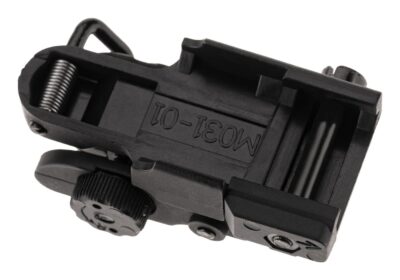 Pirate Arms M4SS Polymer Foldable Rear Sight Black - obrazek 4