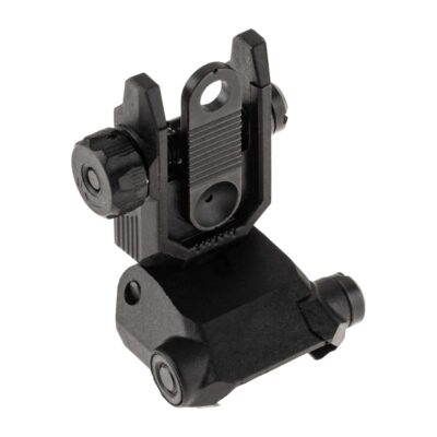 Pirate Arms Polymer Foldable Rear Sight Black