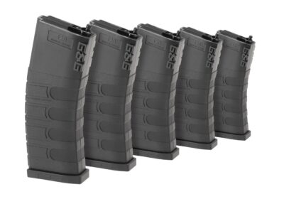 Magazine M4 Midcap 120rds 5pcs Set Black