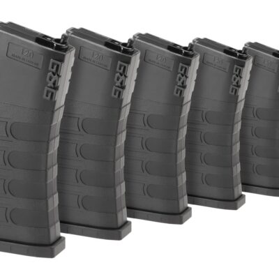 Magazine M4 Midcap 120rds 5pcs Set Black