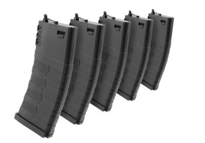 Magazine M4 Midcap 120rds 5pcs Set Black - obrazek 2
