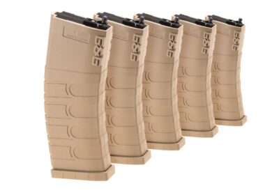 Magazine M4 Midcap 120rds 5pcs Set Tan