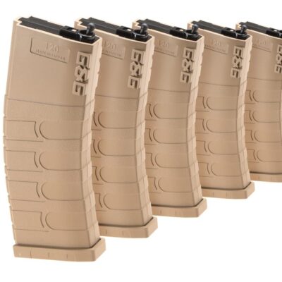 Magazine M4 Midcap 120rds 5pcs Set Tan