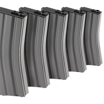 Magazine M4 Midcap 125rds 5pcs Set Grey