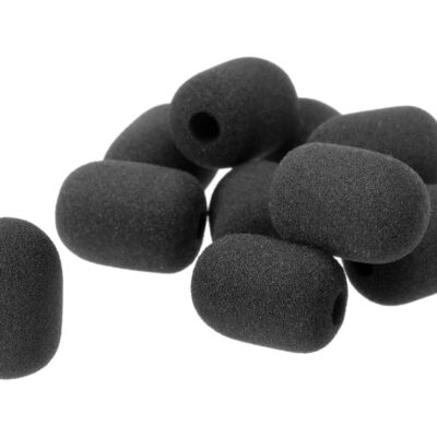 Sordin Boom Microphone Foam Windshield 10-Pack Black