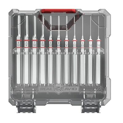 Real Avid Accu-Punch 11-Piece Standard Pin Punch Set