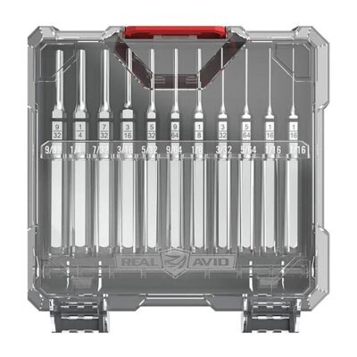 Real Avid Accu-Punch 11-Piece Roll Pin Punch Set