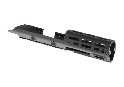 5KU Rail With Charging Handle For CYMA MP5 Black - obrazek 3