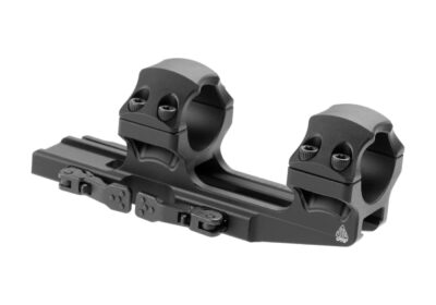 Leapers Accu-Sync QR 1 Inch Medium Profile 34 mm Offset Scope Mount Black