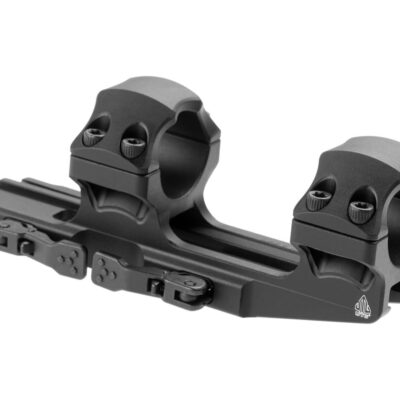 Leapers Accu-Sync QR 1 Inch Medium Profile 34 mm Offset Scope Mount Black