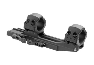 Leapers Accu-Sync QR 1 Inch Medium Profile 50 mm Offset Scope Mount Black