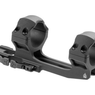 Leapers Accu-Sync QR 34 mm Tube X-High Profile 70 mm Offset Cantilever Mount Black