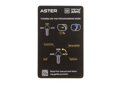 Specna Arms SA-X01 EDGE 2.0 GATE Aster Black - obrazek 9
