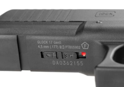 Glock Glock 17 Gen 5 MOS 4.5 mm Diabolo BlowBack Black - obrazek 5