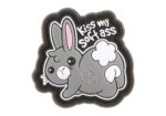JTG Kiss My Soft Ass Rubber Patch Multicolor
