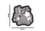 JTG Kiss My Soft Ass Rubber Patch Multicolor - obrazek 4