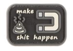 JTG Sh!t Magnet Rubber Patch Black