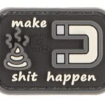 JTG Sh!t Magnet Rubber Patch Black