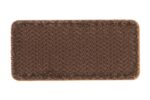 JTG Two Words One Finger Rubber Patch Coyote Brown - obrazek 2