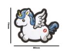 JTG Blue Unicorn Rubber Patch Blue - obrazek 4