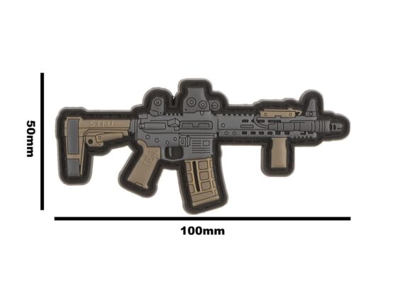 JTG AR-15 Rubber Patch Multicolor - obrazek 4