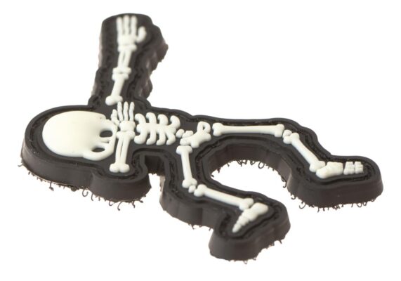 JTG Dabbing Skeleton Rubber Patch Glow - obrazek 3