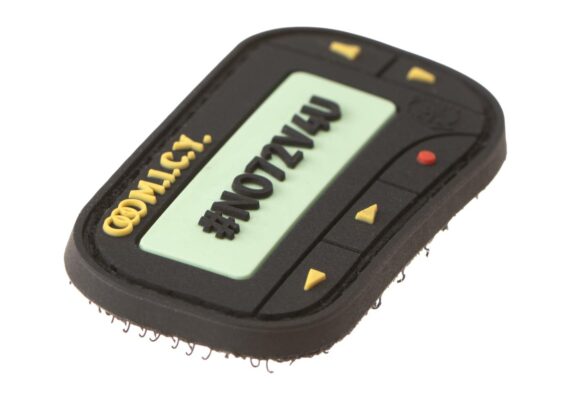 JTG Spicy Pager Rubber Patch Multicolor - obrazek 3