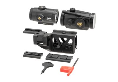 Vector Optics Scrapper 1x29 RDS with Paragon 3x Magnifier and One Piece Mount Black - obrazek 10