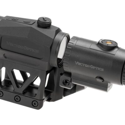 Alternative view of Vector Optics Scrapper 1x29 RDS with Paragon 3x Magnifier and One Piece Mount Black