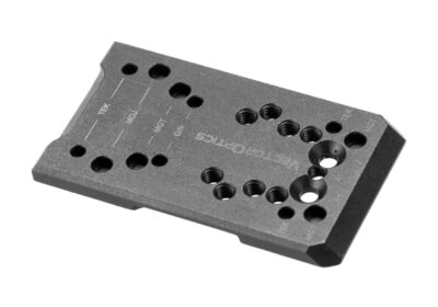 Vector Optics 4-in-1 Adapter for Glock Pistols MOJ / GIN / RTS / TEK / Docter / MGT / RMS Black
