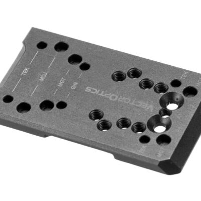 Vector Optics Glock Adapter 4-in-1 MOJ / GIN / RTS / TEK / Docter / MGT / RMS Black